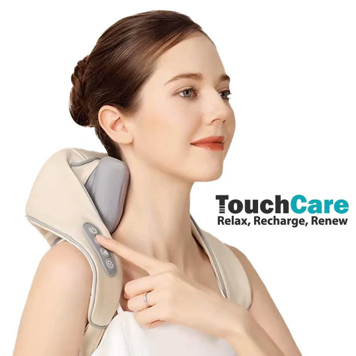 חגורת עיסוי שיאצו אגודלים נטענת TouchCare TC-505