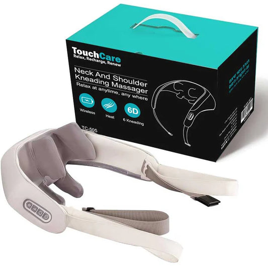 חגורת עיסוי שיאצו אגודלים נטענת TouchCare TC-505